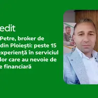 Marius Petre, broker de credite din Ploiești: peste 15 ani de experiență în serviciul oamenilor care au nevoie de claritate financiară
