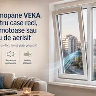 Termopane VEKA pentru case reci, zgomotoase sau greu de aerisit