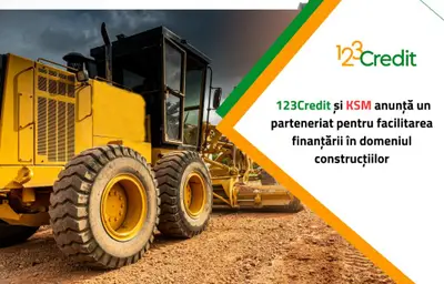 123Credit și KSM anunță un parteneriat pentru facilitarea finanțării în domeniul construcțiilor