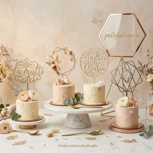 Rafinament absolut pentru evenimente: de ce sa alegi accesorii premium pentru desert